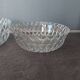 Vintage glass salad bowls