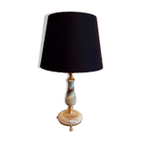 Sell a prestigious lamp made of genuine Onyx and chiselled gilded bronze.