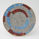 Mid-Century Mosaic Wall Plate by W. Zimmermann for Ritter