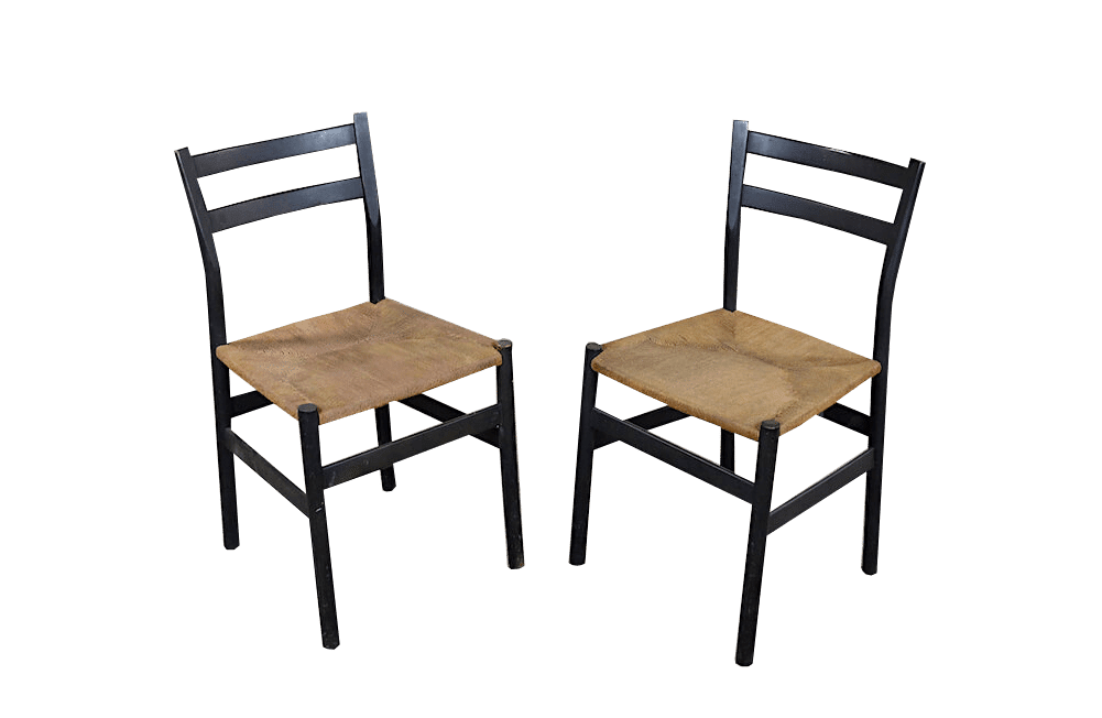 Pair of vintage design chairs - Scandinavian 1960