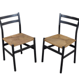 Pair of vintage design chairs - Scandinavian 1960