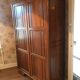 Armoire penderie chêne massif époque art déco