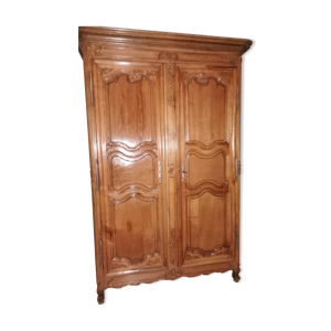 Armoire merisier fin - xviii