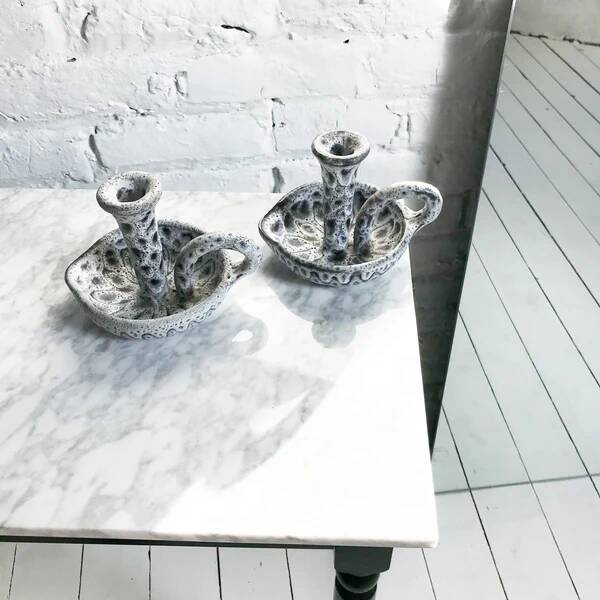 Pair of vintage candlesticks