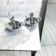 Pair of vintage candlesticks