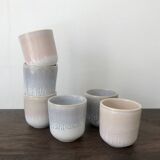 6 artisanal cups