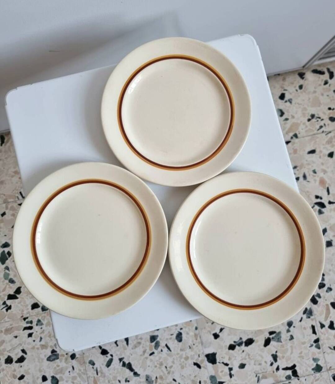 Digoin Sarreguemines dessert plates