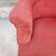Pink toad armchair