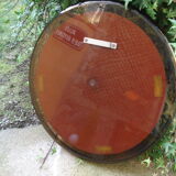 Vintage mirror year 70 smoked plexi