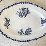 Oval dish Terre de Fer early nineteenth