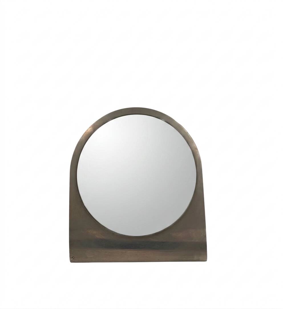 Mid-century table mirror / vanity, France 1970s