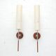 Pair of Gustaf wall lights in wood and metal, Sweden 1980