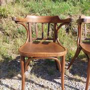 4 fauteuils Baumann en bois courbé