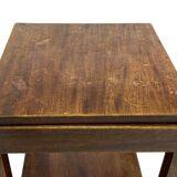 Stool Side Table minimalist Art Deco - Amsterdamse School design