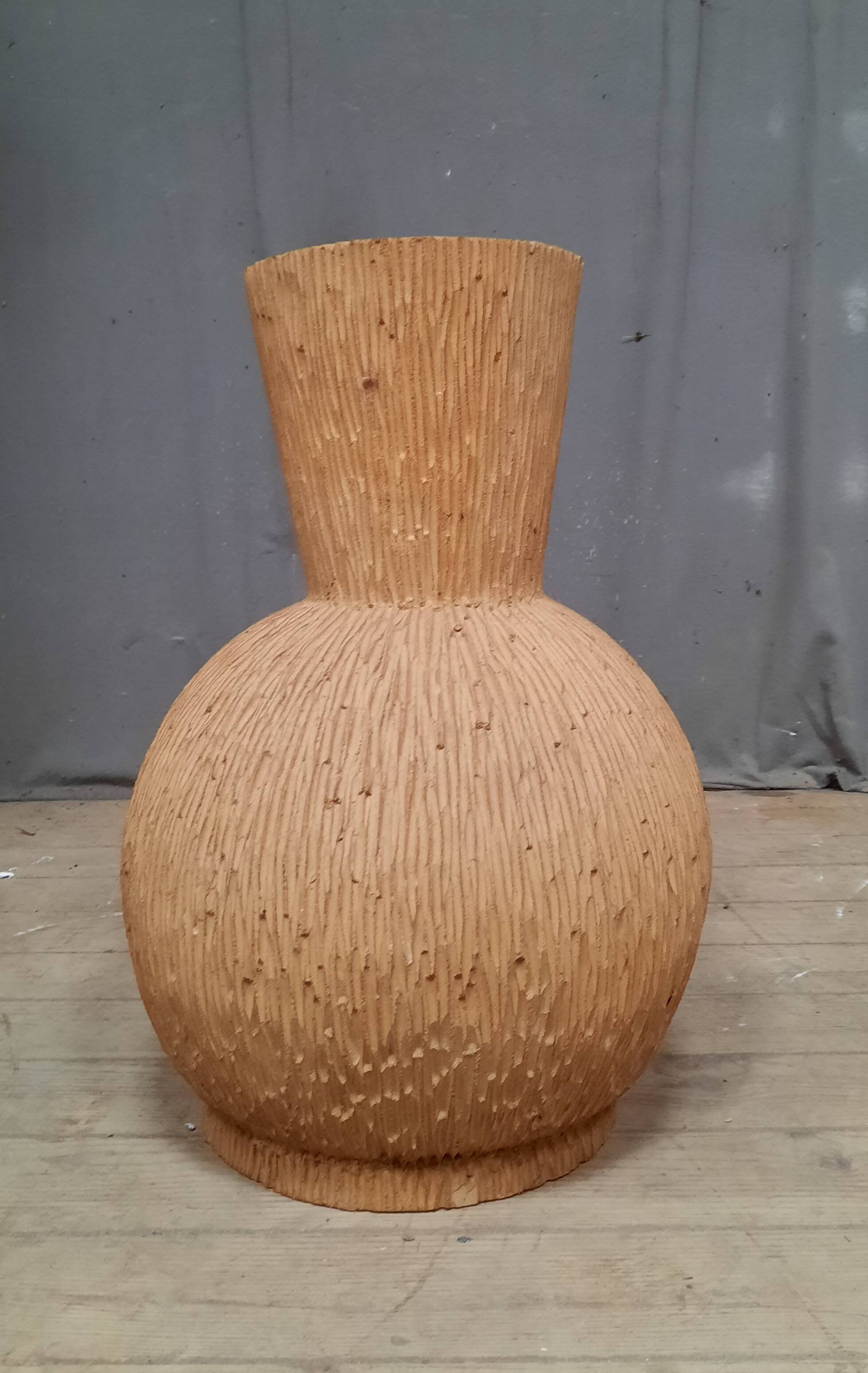 Terracotta vase
