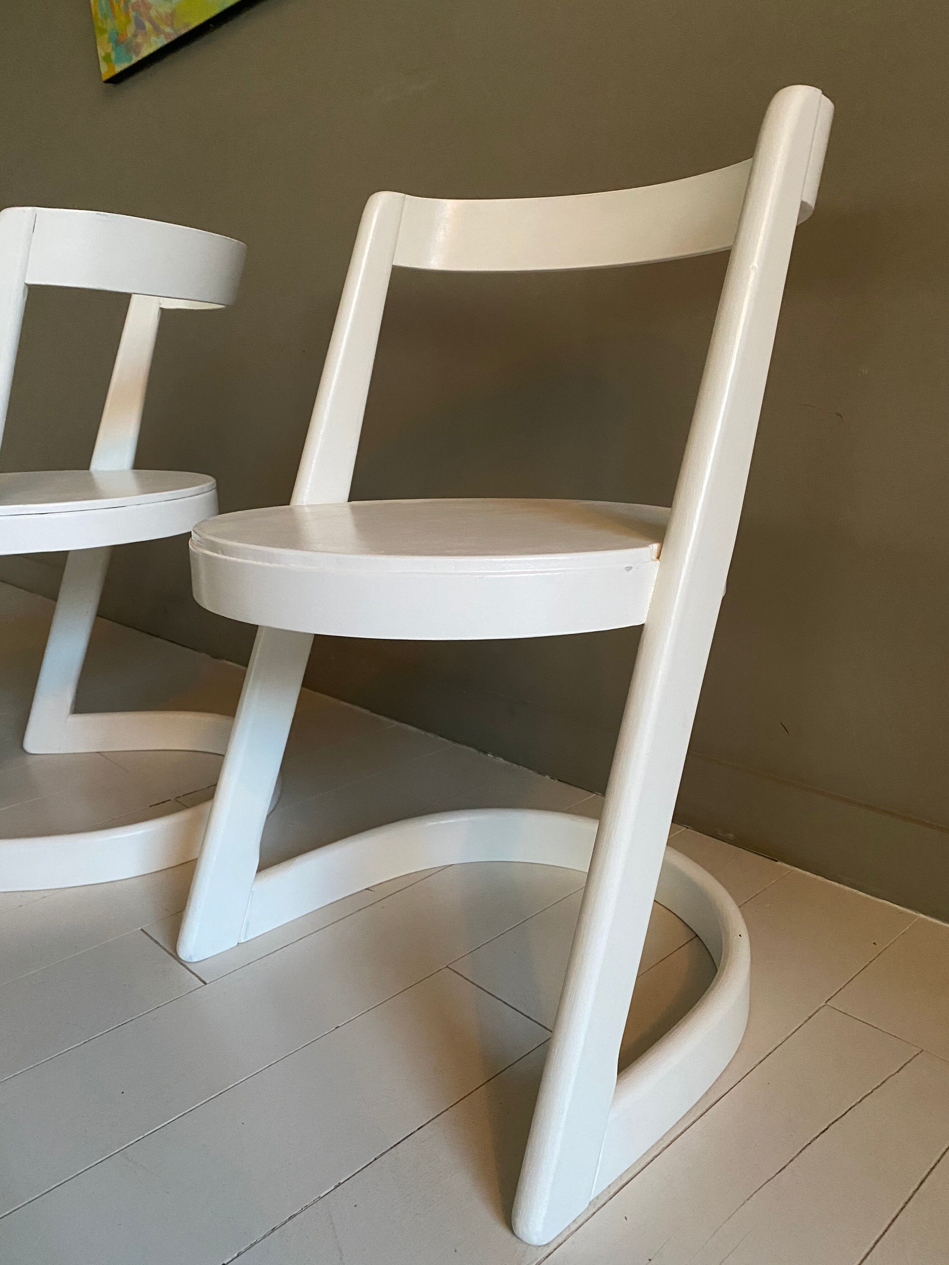 Chaises Baumann Halfa années 70