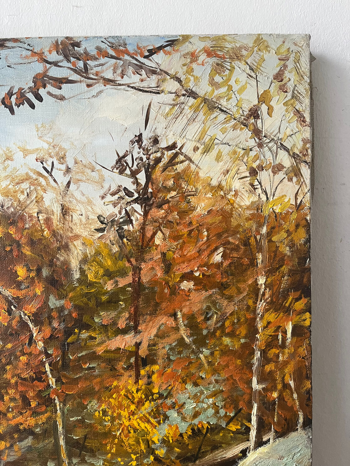 Forêt de Fontainebleau, signé R Vacher