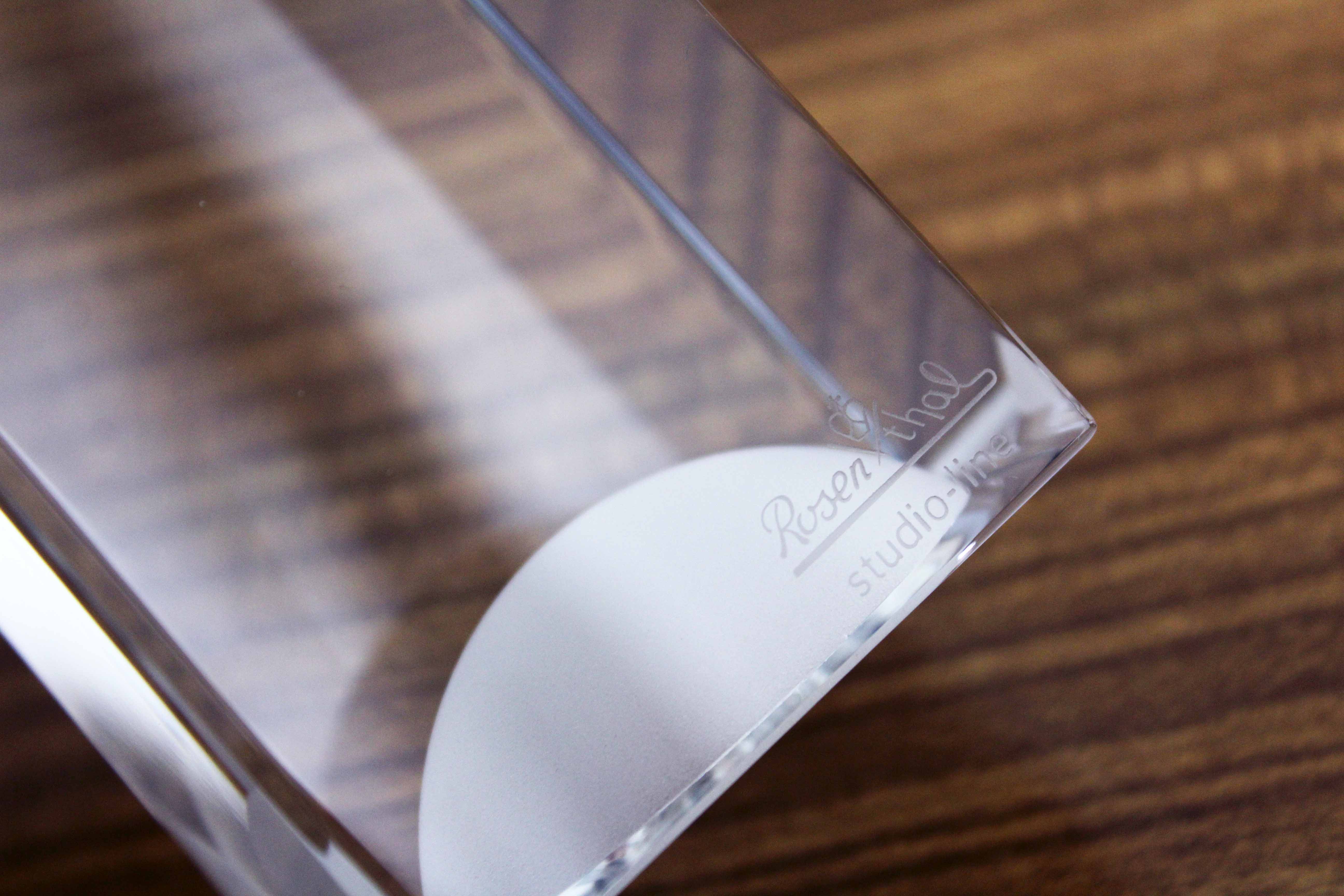 Pink Studio Line candlestick