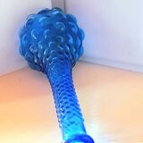 Carafe italienne Empoli bleue 1970