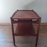 Table d'appoint en teck Danois de Poul Handevad