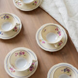 Coffee cups x5 - porcelain