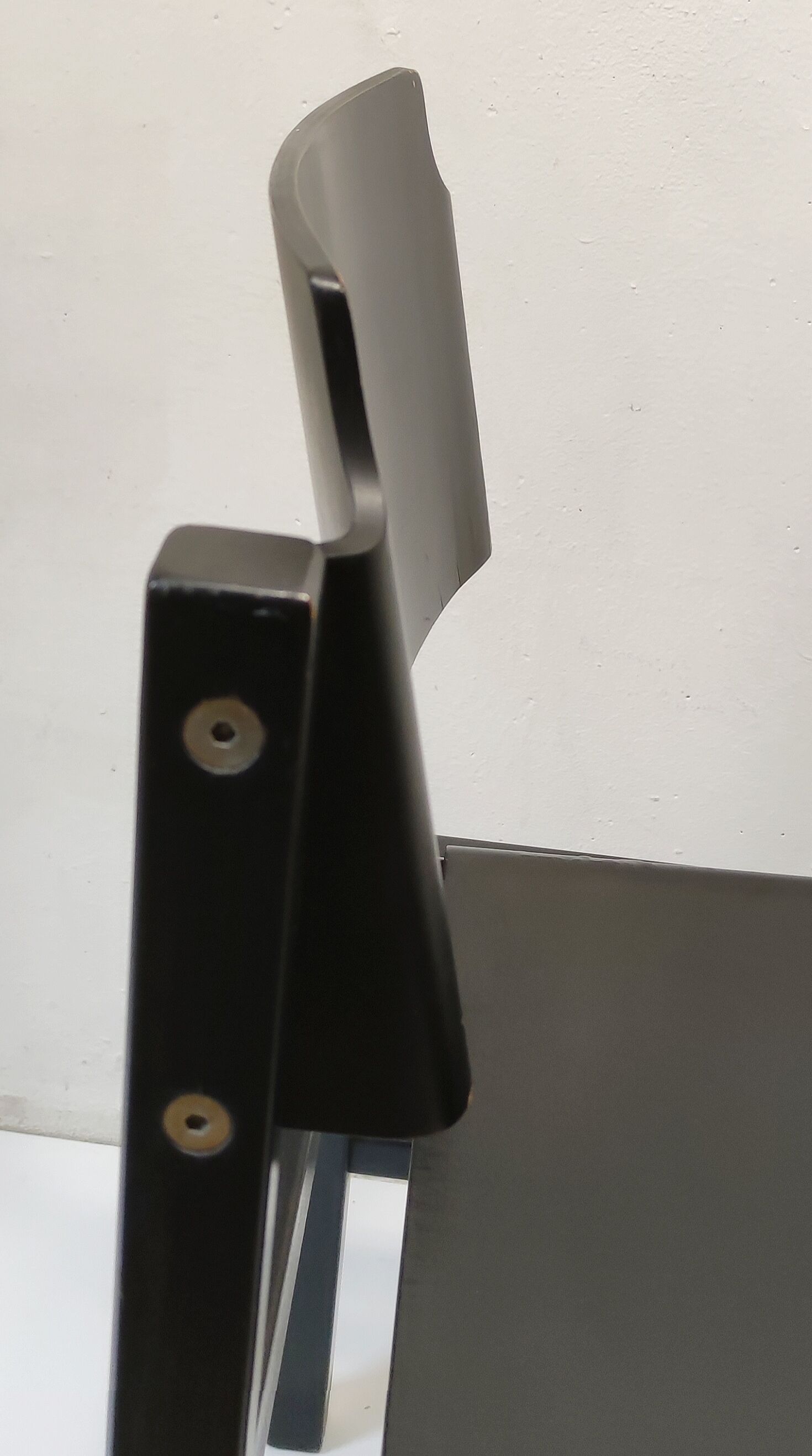 Black Italian design chair