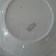4 Pieces Saint Amand 3 flat plates - saucière décor blue green model Suzanne faience ancient