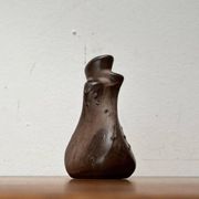 Organic studio pottery vase in mid-century style by Montanus & Remy, Germany, 1960s.