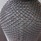 Glass Siphon and Braided Steel Mesh - Made in Czechoslovakia