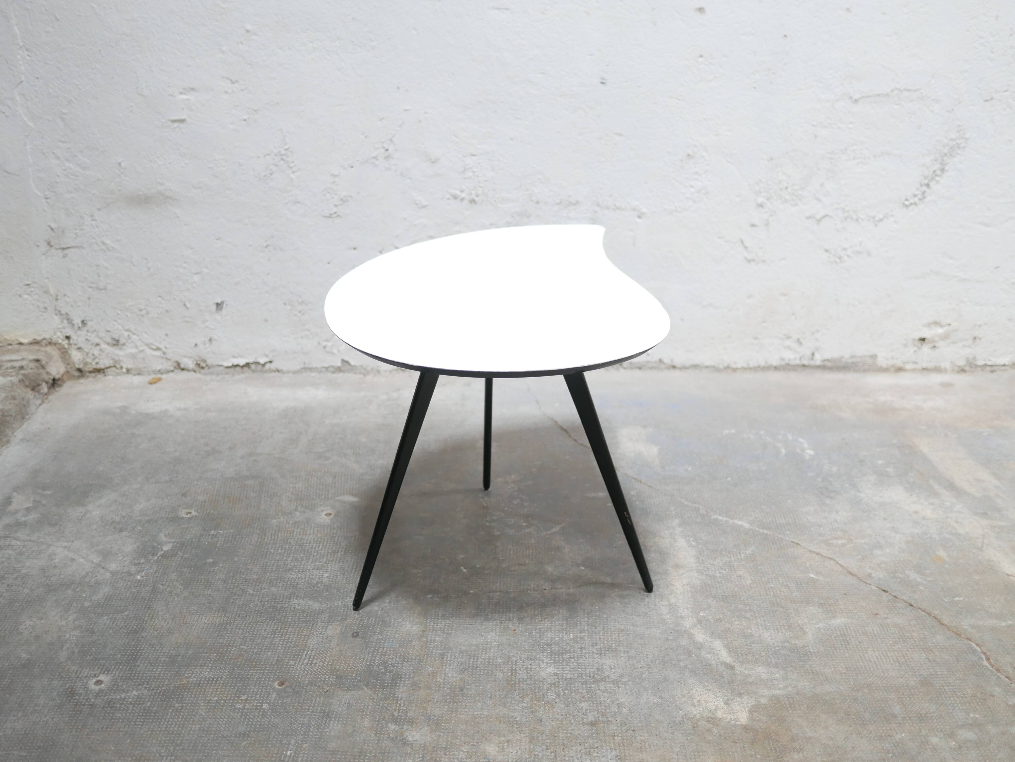 Vintage bean coffee table, side table