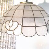 Art Deco mother-of-pearl pendant lamp