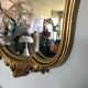 Miroir baroque doré