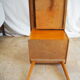 Bureau en bois plateau formica des années 60