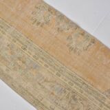 Vintage Bige Kitchen Runner Rug sku 1842