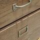 Wooden filing cabinet from the 1950s