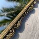 Antique bronze mirror