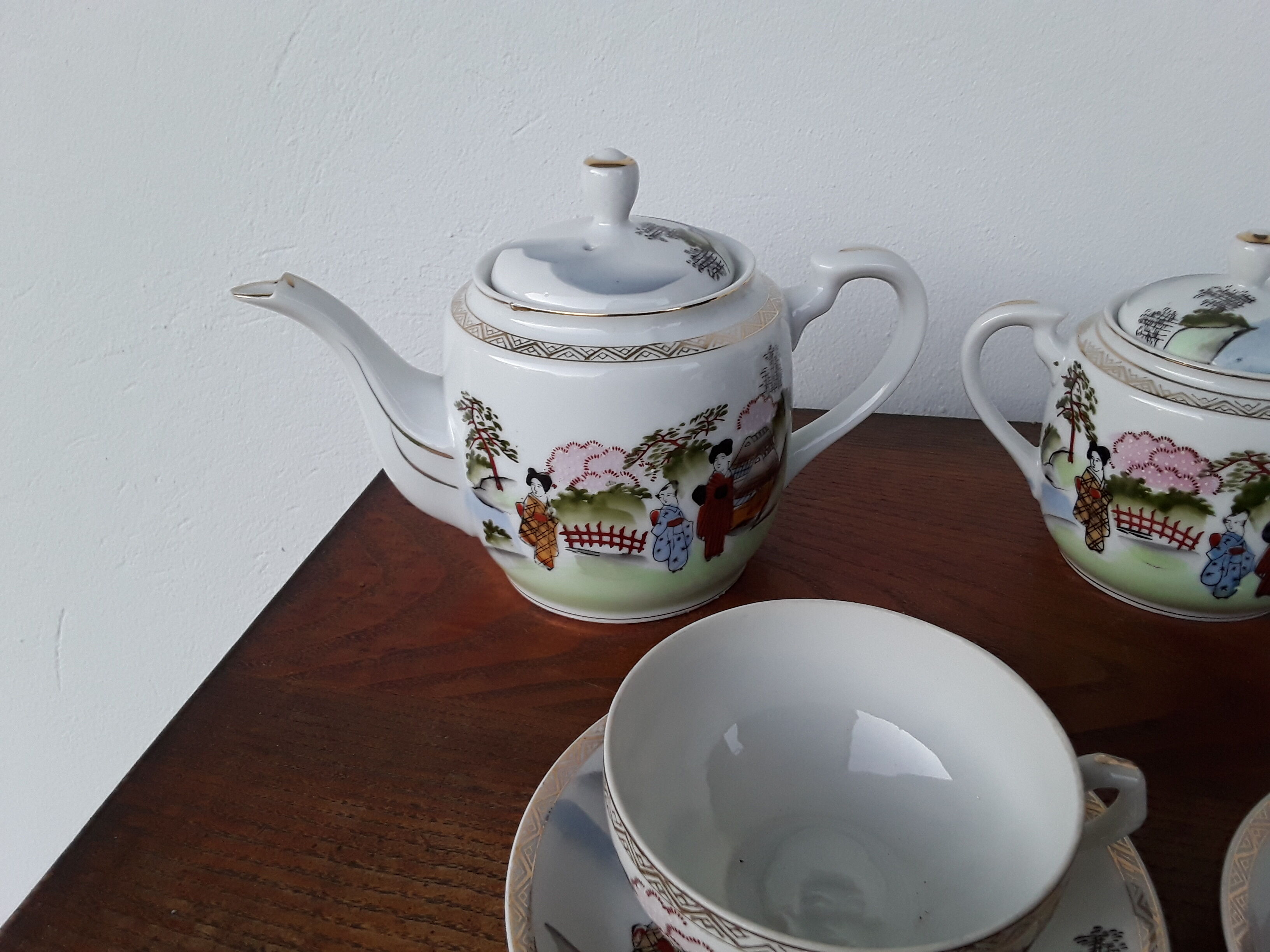 Japanese tea service