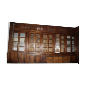 Bibliothèque boiserie début 19