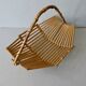 Bamboo basket, 70s