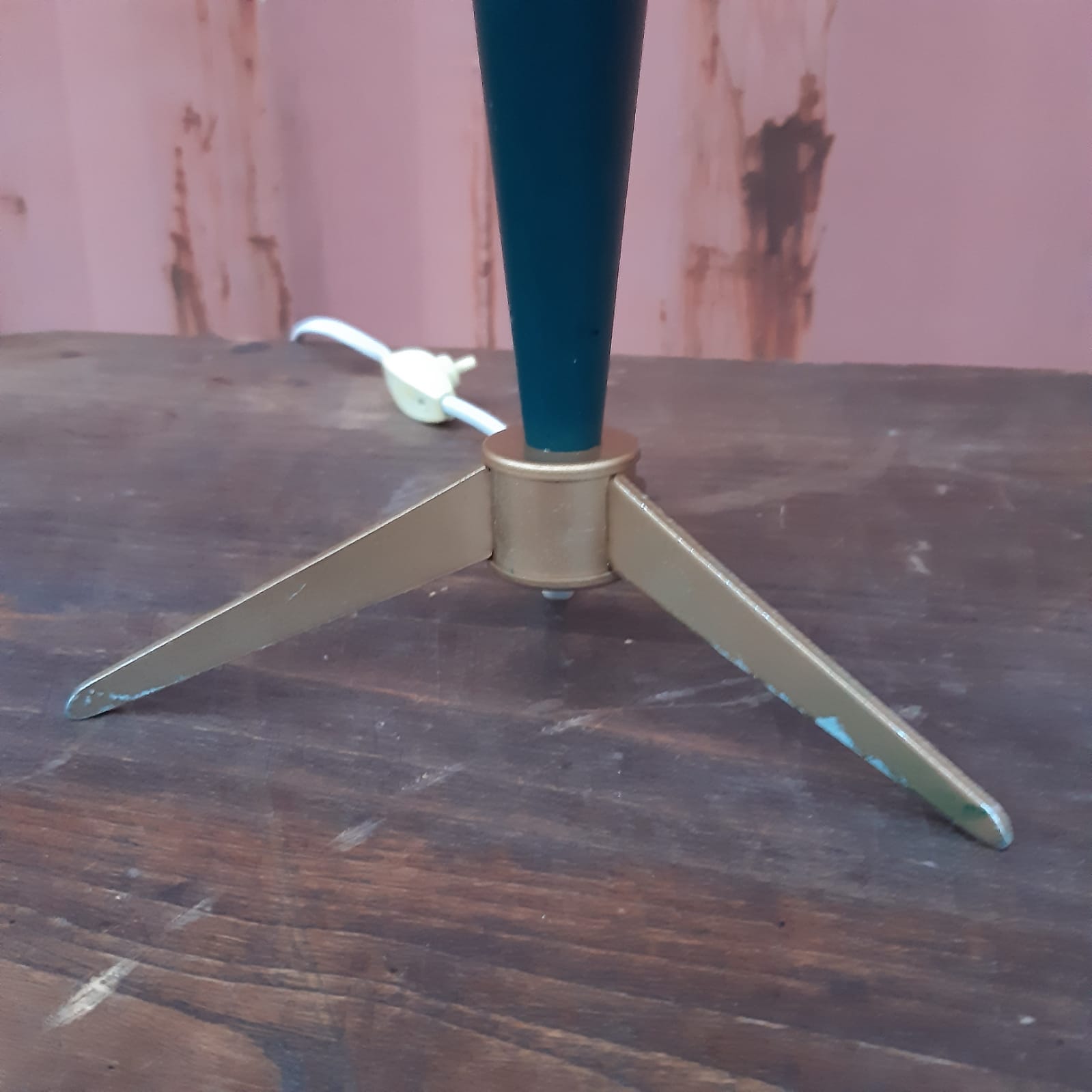 Tripod desk lamp design by Louis Kalff for Phillips 1960's "jewel" model