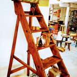 Former wooden painter's stepladder