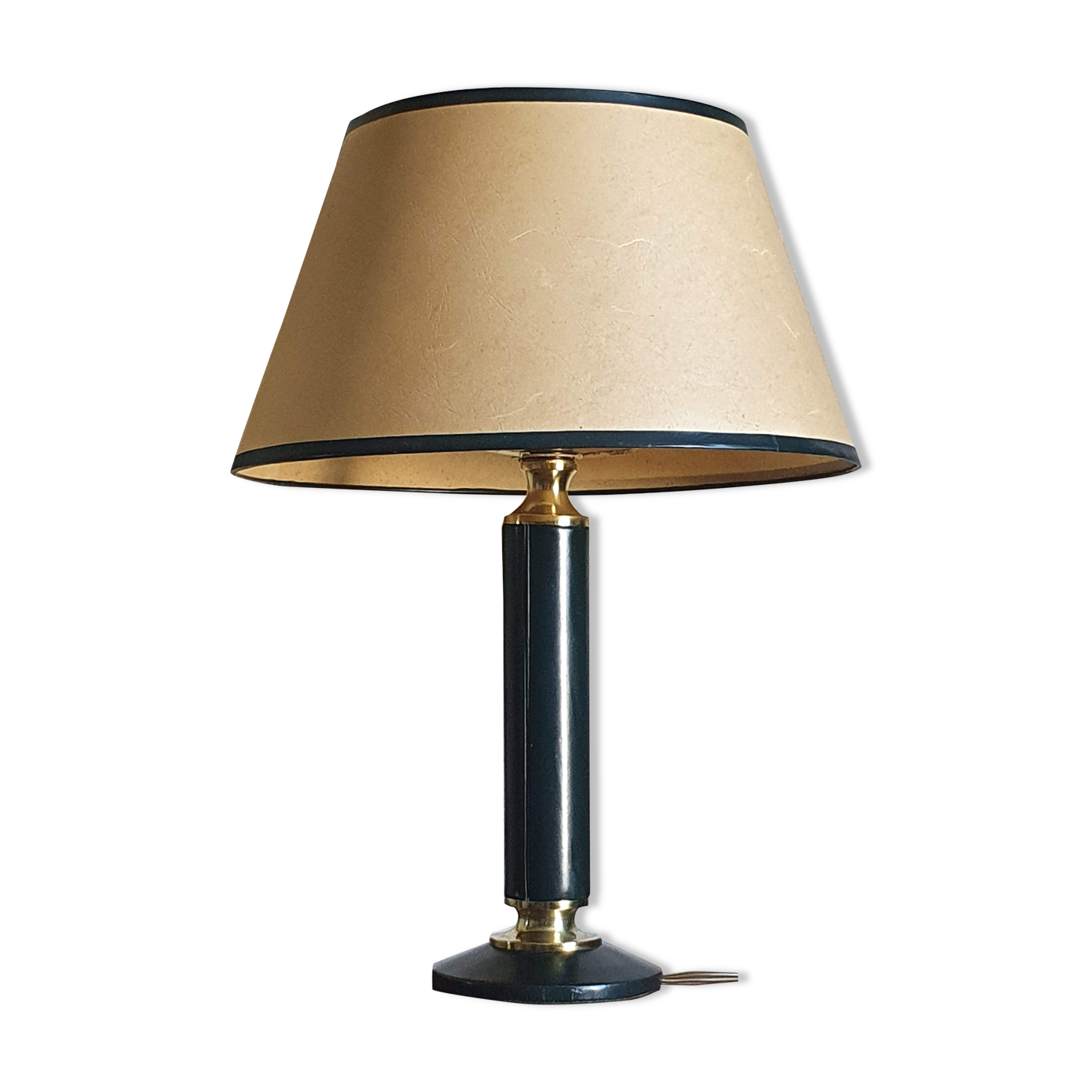 Leather lamp Le Tanneur 1950