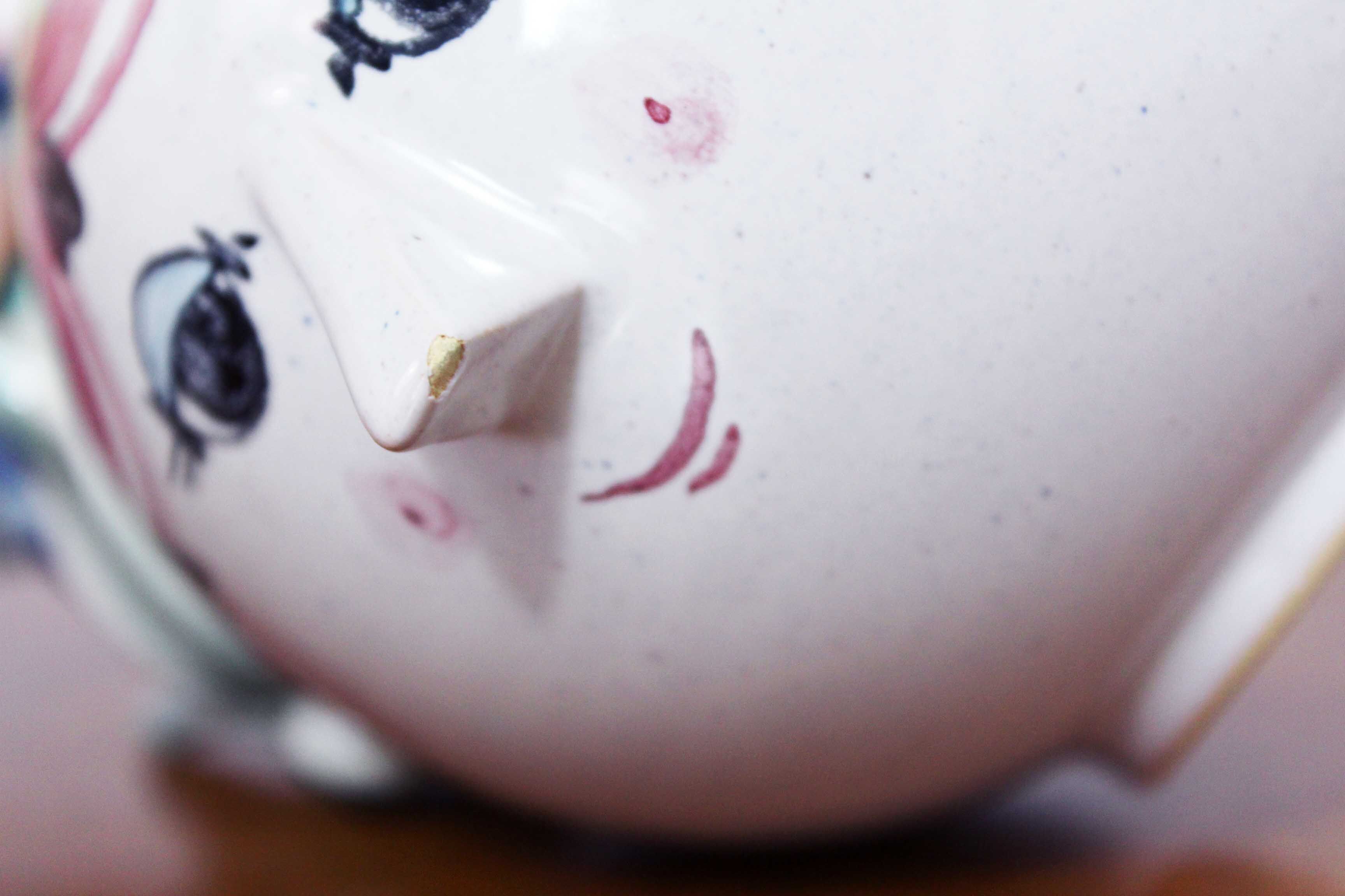 Candlestick and soliflore by Bjorn Wiinblad