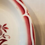 Great deep dish Sarreguemine earthenware