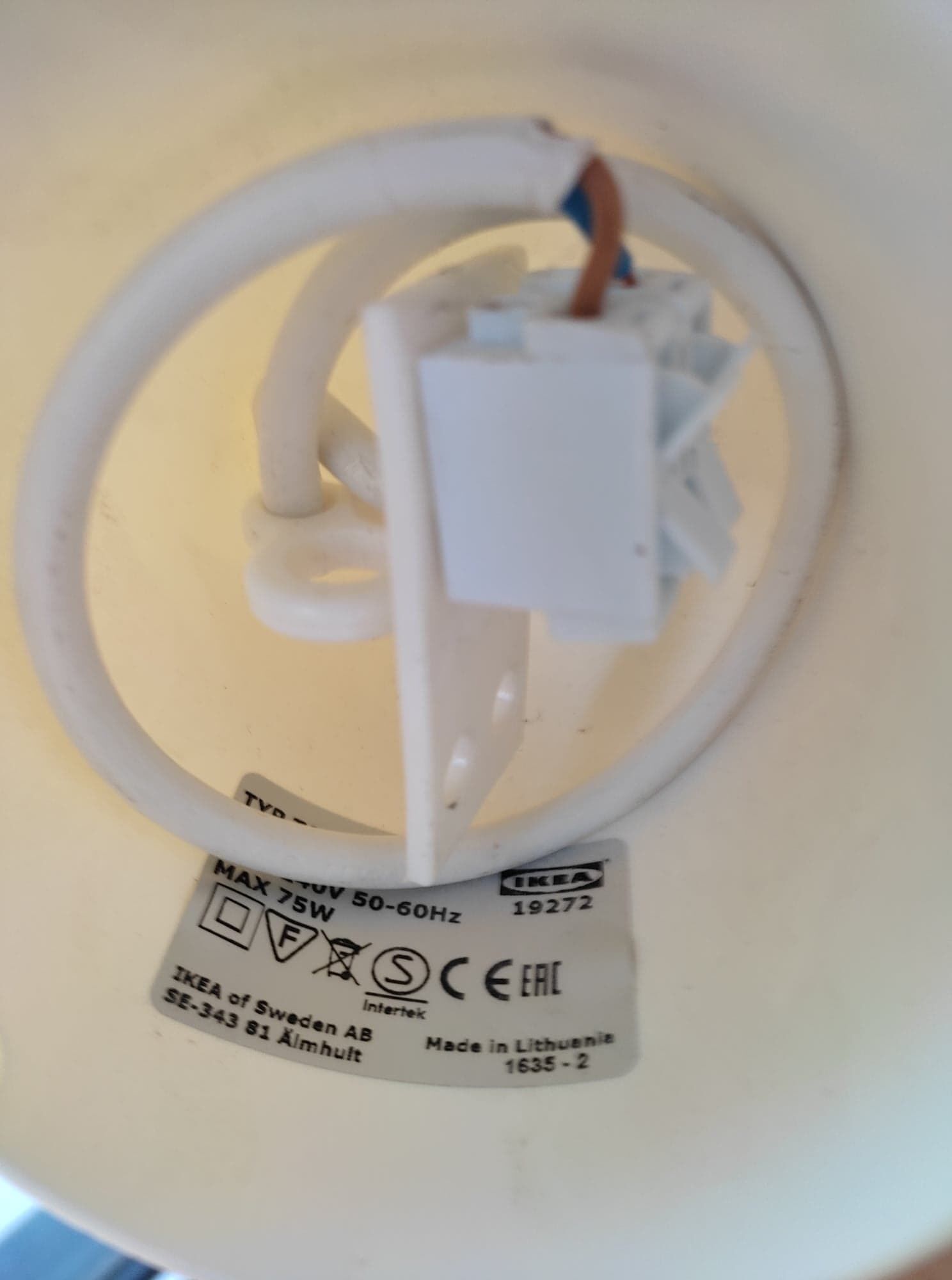 Ikea Skojig pendant lamp "cloud lamp", Henrik Preutz design, 90s