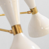 Moonlight chandelier 3 arms white