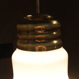 Hanging lamp shaped vintage bulb 80s
