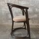 Set of 4 midcentury bentwood bamboo Dutch dining chairs, Rohe Noordwolde 19