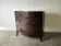 Antique Mahogany Bow Front Chest of 3 Drawers Georgian c1800-1830 Splay Fee