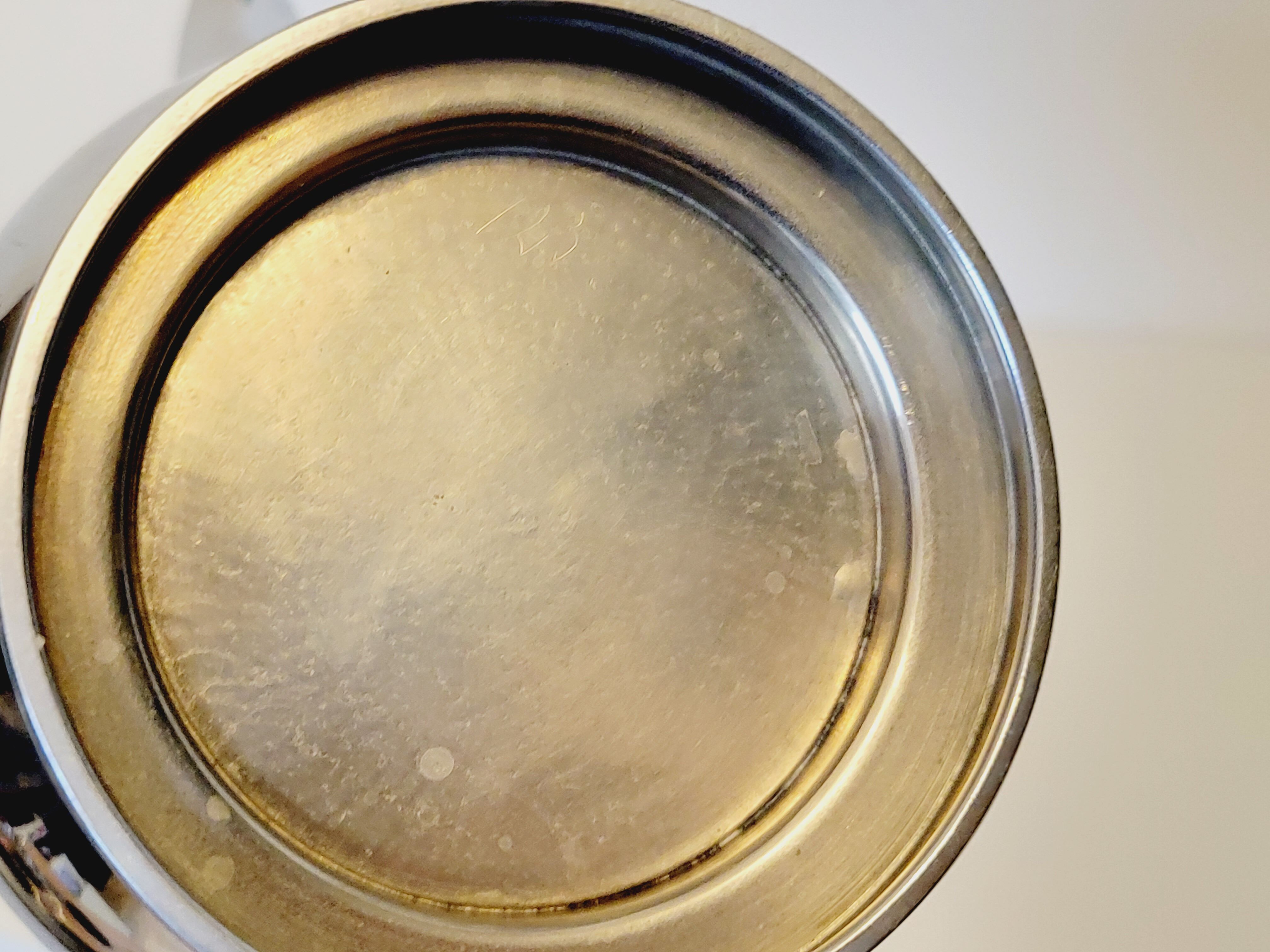 Old tea maker art deco metal and wood